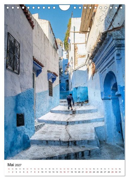 Produktbild: Marokko - Chefchaouen (Wandkalender 2027 DIN A4 hoch), CALVENDO Monatskalender