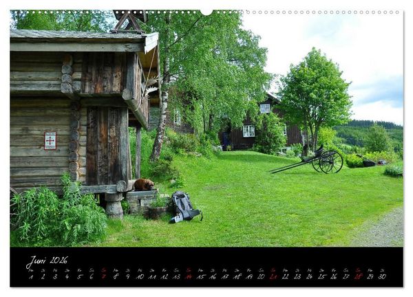 Produktbild: Der Olavsweg (hochwertiger Premium Wandkalender 2026 DIN A2 quer), Kunstdruck in Hochglanz