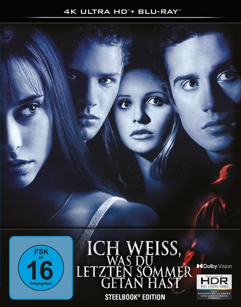 Produktbild: Ich wei&szlig;, was du letzten Sommer getan hast (1997) (Limitiertes Steelbook) (4K-UHD+Bonus-Blu-ray)