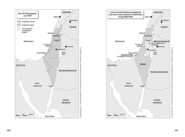 Produktbild: Die Geschichte der Israelis und Pal&auml;stinenser