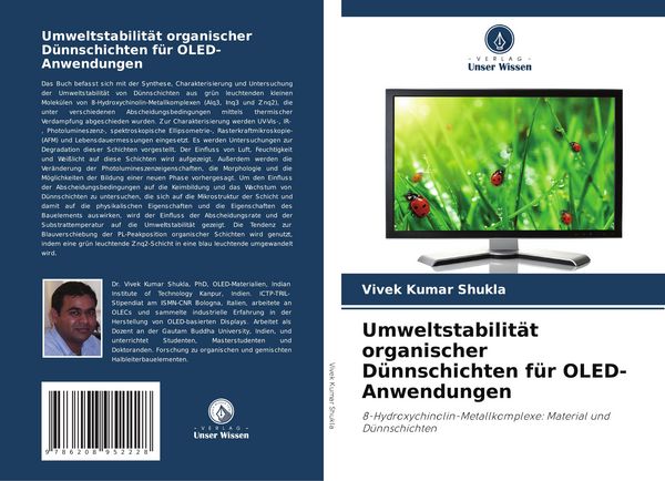Produktbild: Umweltstabilit&auml;t organischer D&uuml;nnschichten f&uuml;r OLED-Anwendungen