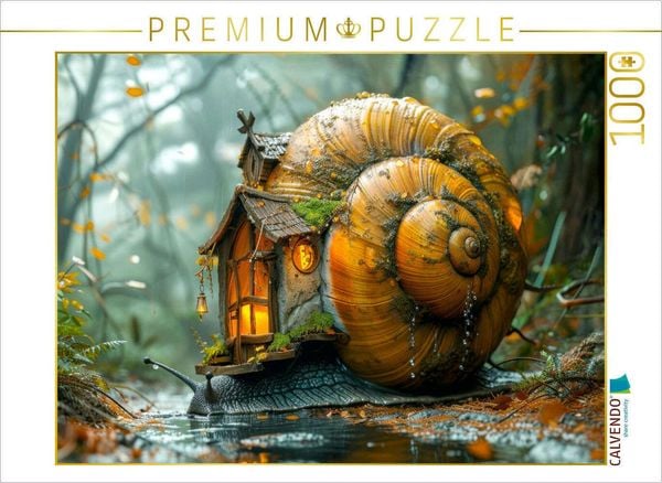 Produktbild: CALVENDO Puzzle Novemberregen | 1000 Teile Lege-Gr&ouml;&szlig;e 64x48cm Foto-Puzzle f&uuml;r gl&uuml;ckliche Stunden