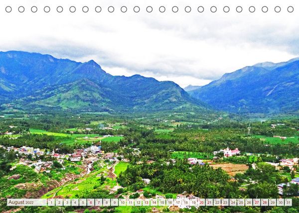 Produktbild: S&uuml;dindien - Naturparadies in den Bergen (Tischkalender 2022 DIN A5 quer)