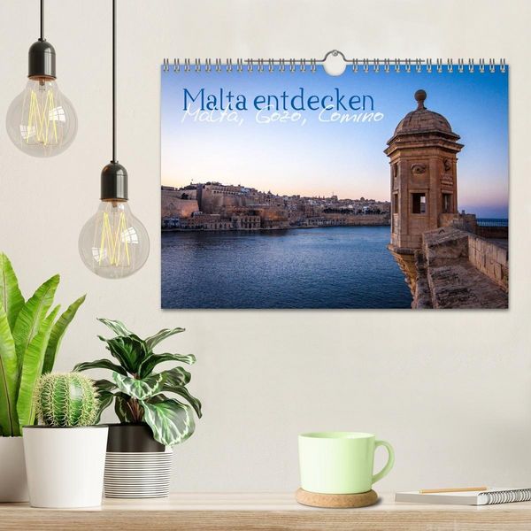 Produktbild: Malta entdecken Malta, Gozo, Comino (Wandkalender 2027 DIN A4 quer), CALVENDO Monatskalender