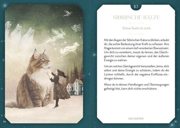 Produktbild: Orakel-Kartenset: Katzen-Orakel