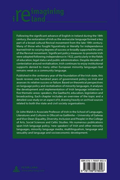 Produktbild: One Hundred Years of Irish Language Policy, 1922-2022