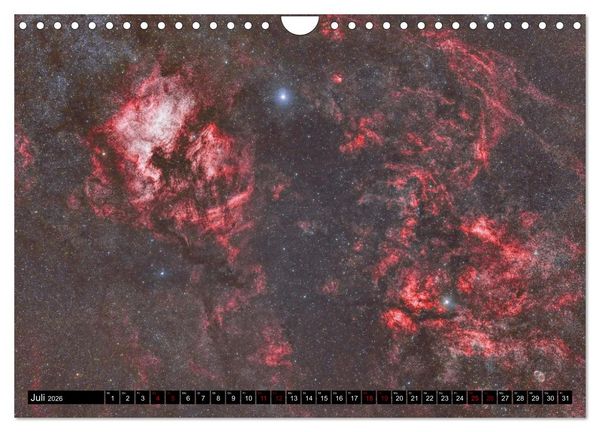 Produktbild: Deepsky Wide (Wandkalender 2026 DIN A4 quer), CALVENDO Monatskalender