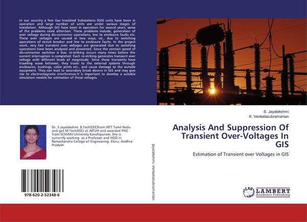 Produktbild: Analysis And Suppression Of Transient Over-Voltages In GIS