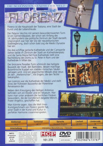 Produktbild: Florenz - Die sch&ouml;nsten St&auml;dte der Welt