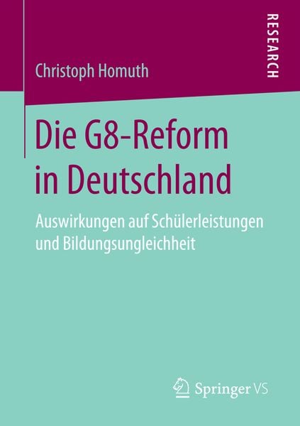 Produktbild: Die G8-Reform in Deutschland