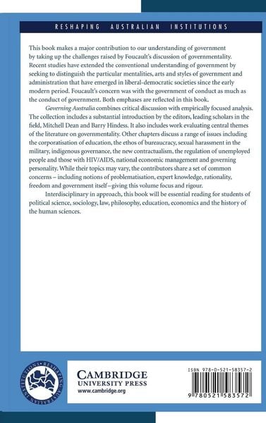 Produktbild: Governing Australia