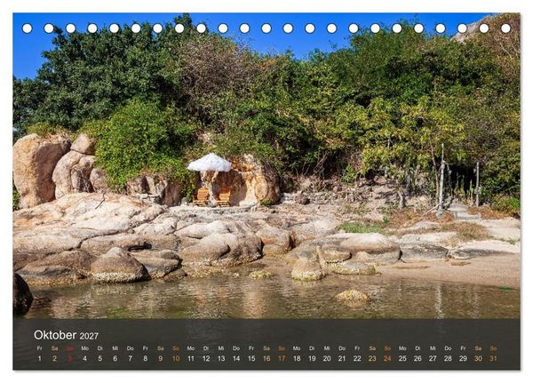 Produktbild: Traumstr&auml;nde in Vietnam (Tischkalender 2027 DIN A5 quer), CALVENDO Monatskalender