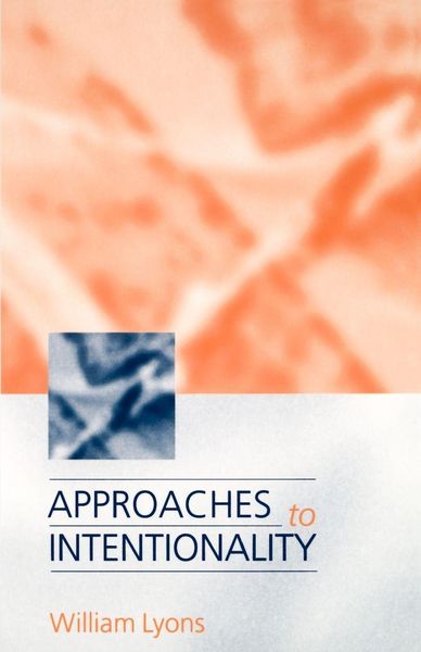 Produktbild: Approaches to Intentionality