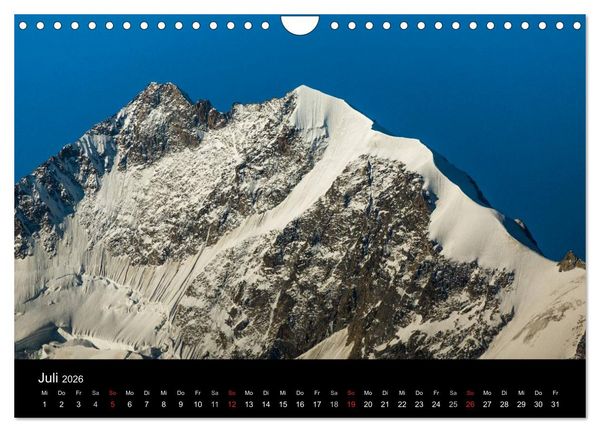 Produktbild: Momente der Sehnsucht: Schweizer Bergwelten (Wandkalender 2026 DIN A4 quer), CALVENDO Monatskalender