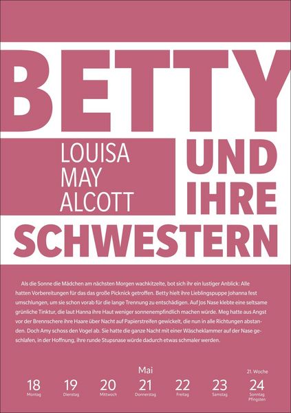 Produktbild: 53 Frauen, die du gelesen haben musst Wochen-Kulturkalender 2026