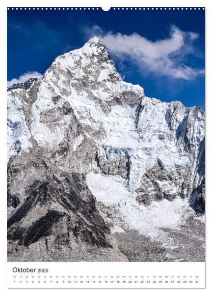Produktbild: Nepal- K&ouml;nigreich der G&ouml;tter (Wandkalender 2026 DIN A2 hoch), CALVENDO Monatskalender