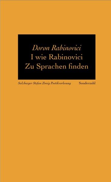 Produktbild: I wie Rabinovici. Zu Sprachen finden