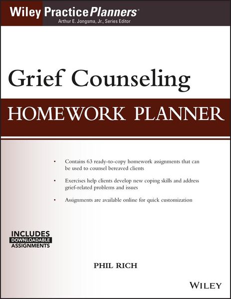 Produktbild: Grief Counseling Homework Planner