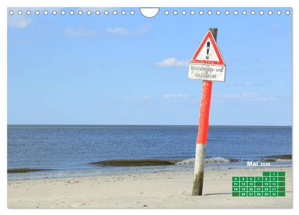Produktbild: St. Peter-Ording (Wandkalender 2026 DIN A4 quer), CALVENDO Monatskalender