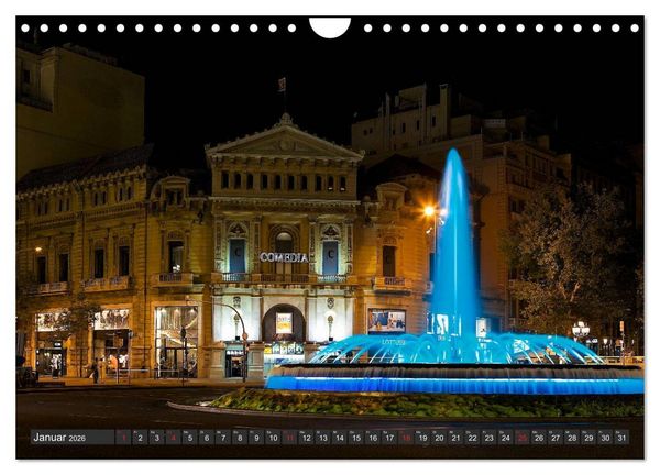 Produktbild: Barcelona Impressionen (Wandkalender 2026 DIN A4 quer), CALVENDO Monatskalender