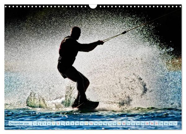 Produktbild: Wakeboarden (Wandkalender 2026 DIN A3 quer), CALVENDO Monatskalender