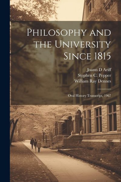 Produktbild: Philosophy and the University Since 1815