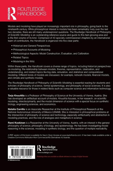 Produktbild: The Routledge Handbook of Philosophy of Scientific Modeling