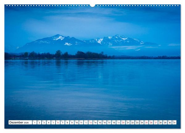 Produktbild: Der Chiemsee - Ansichten zum Tr&auml;umen (Wandkalender 2026 DIN A2 quer), CALVENDO Monatskalender