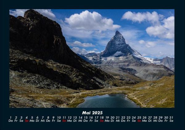 Produktbild: Berge 2025 Fotokalender DIN A4