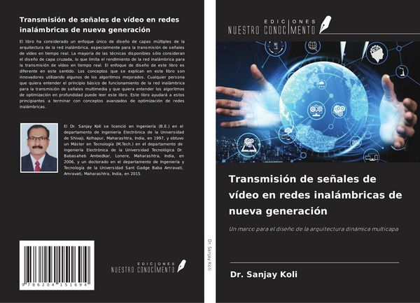Produktbild: Transmisi&oacute;n de se&ntilde;ales de v&iacute;deo en redes inal&aacute;mbricas de nueva generaci&oacute;n