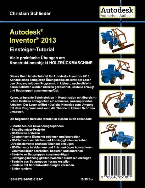 Produktbild: Autodesk Inventor 2013 - Einsteiger-Tutorial