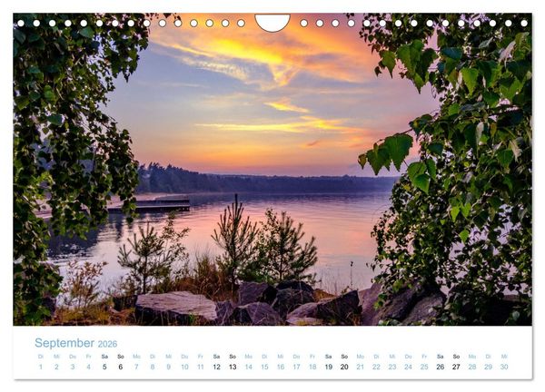 Produktbild: Schwedens Seen (Wandkalender 2026 DIN A4 quer), CALVENDO Monatskalender