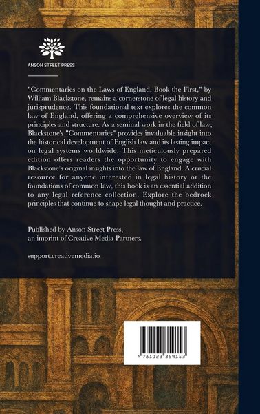 Produktbild: Commentaries on the Laws of England