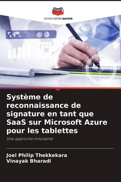 Produktbild: Syst&egrave;me de reconnaissance de signature en tant que SaaS sur Microsoft Azure pour les tablettes