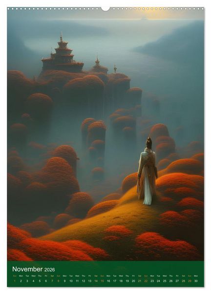 Produktbild: Epic Wanderings (Wall Calendar 2026 DIN A2 portrait), CALVENDO 12 Month Wall Calendar