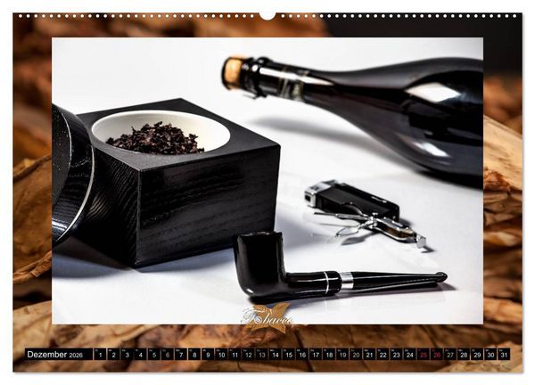 Produktbild: Tobacco - Genuss und Flair der Tabakkultur (Wandkalender 2026 DIN A2 quer), CALVENDO Monatskalender