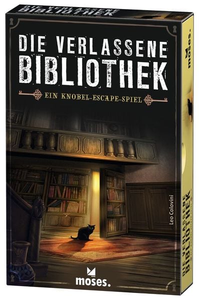 Produktbild: Moses. - Die verlassene Bibliothek - Escape-Spiel