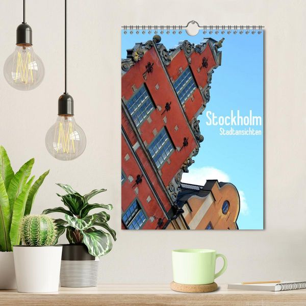 Produktbild: Stockholm - Stadtansichten (Wandkalender 2026 DIN A4 hoch), CALVENDO Monatskalender