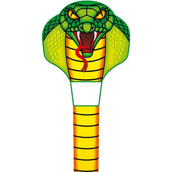 Produktbild: Ecoline Drachen Emerald Cobra Kite Spannweite (Details) 670mm Windst&auml;rken-Eignung 2 - 5 bft