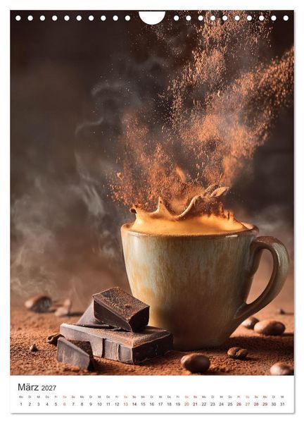 Produktbild: Zeit f&uuml;r Kaffee (Wandkalender 2027 DIN A4 hoch), CALVENDO Monatskalender