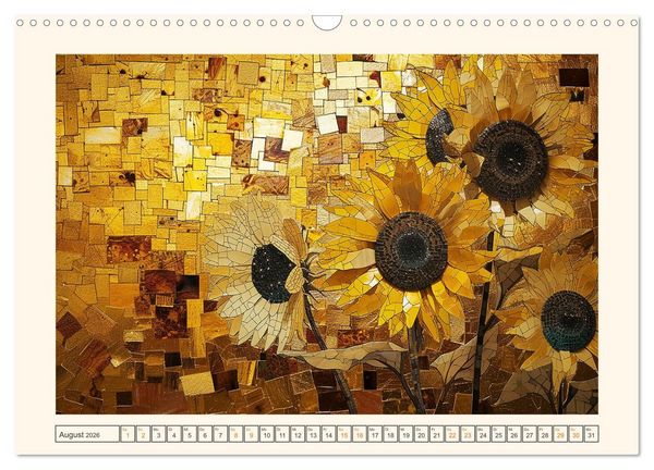 Produktbild: Mosaike (Wandkalender 2026 DIN A3 quer), CALVENDO Monatskalender