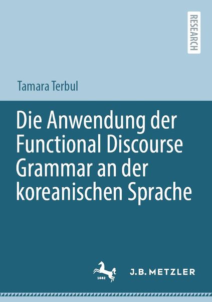Produktbild: Die Anwendung der Functional Discourse Grammar an der koreanischen Sprache