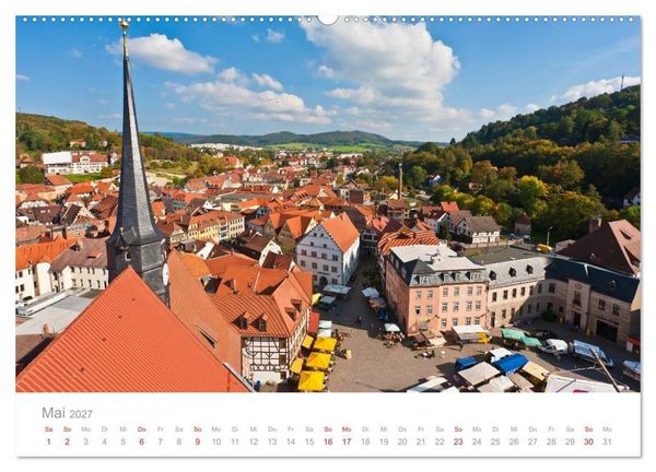 Produktbild: TH&Uuml;RINGEN 2027 (Wandkalender 2027 DIN A2 quer), CALVENDO Monatskalender