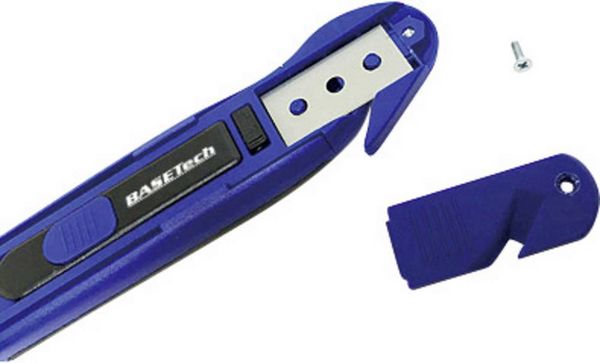 Produktbild: Basetech BT-2206462 2-in-1 Sicherheitsmesser / Folienschneider / Kartonmesser 1St.