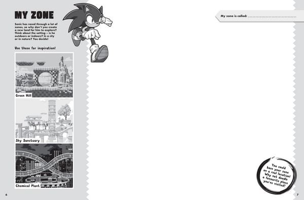 Produktbild: Sonic The Hedgehog Get Creative! Sticker Activity Book
