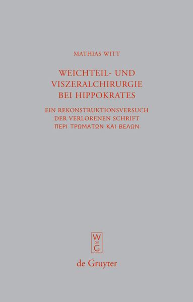 Weichteil- und Viszeralchirurgie bei Hippokrates