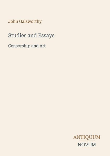 Produktbild: Studies and Essays