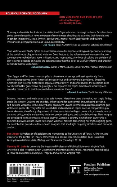 Produktbild: Gun Violence and Public Life