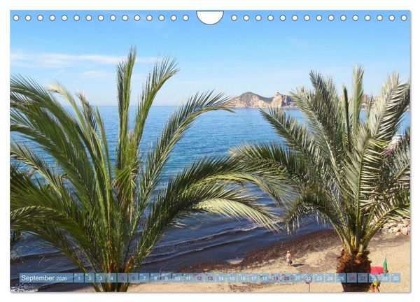Produktbild: Alicante - Benidorm - Calp (Wandkalender 2026 DIN A4 quer), CALVENDO Monatskalender