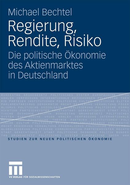 Produktbild: Regierung, Rendite, Risiko